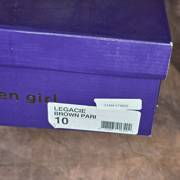 Madden Girl Riding Boots Legacie Buckle Rear Zip Chocolate Brown 9.5 - Picture 15 of 15